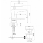 СМЕСИТЕЛЬ ДЛЯ РАКОВИНЫ LEMARK LM5806CW