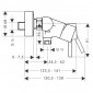 СМЕСИТЕЛЬ ДЛЯ ВАННЫ Hansgrohe 32640000