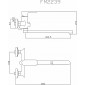 Смеситель для ванны FMark FM2239