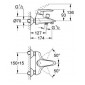 СМЕСИТЕЛЬ ДЛЯ ВАННЫ GROHE 33390001