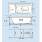 Ванна акриловая (170 х  70) Triton "Берта"