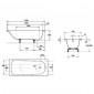 СТАЛЬНАЯ ВАННА KALDEWEI EUROWA 170Х70